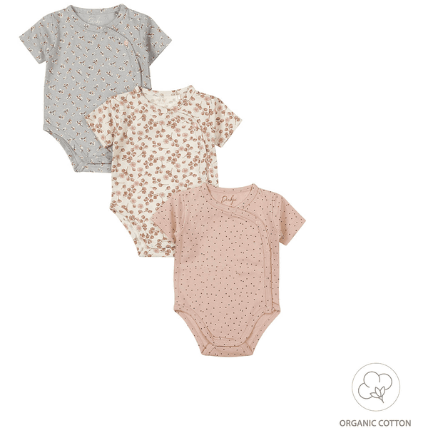 Dirkje Bodysuit 3-pack multi colour 