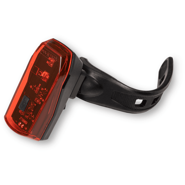 Qeridoo® Takavalo LED-akulla pyöräperäkärryyn