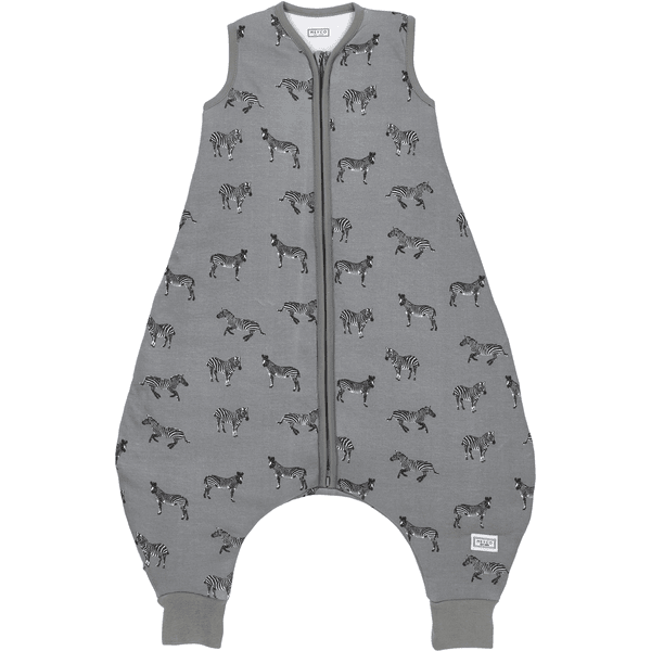 Meyco Schlafsack Jumper Zebra Animal Grau