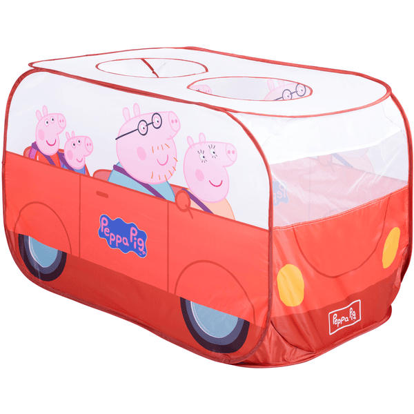 roba Autobus pop up Peppa Pig rosso pinkorblue