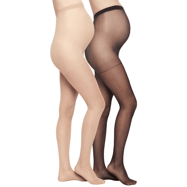 mama licious Maternity tights MLMALOU 2-pakning