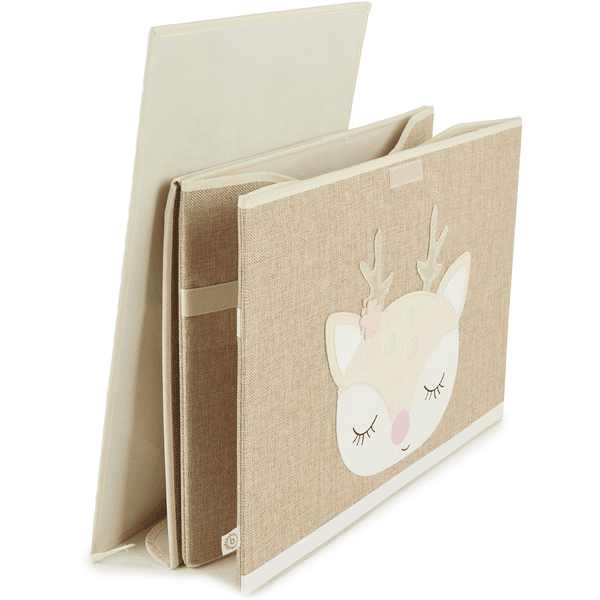 bieco Boîte de rangement enfant hérisson Piksi, naturel 32 cm