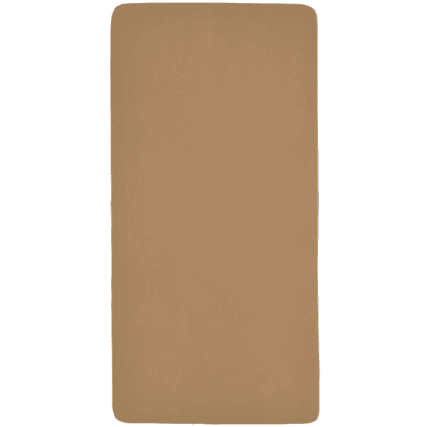 Meyco Jersey Fitted Sheet 70 x 140 / 150 Toffee