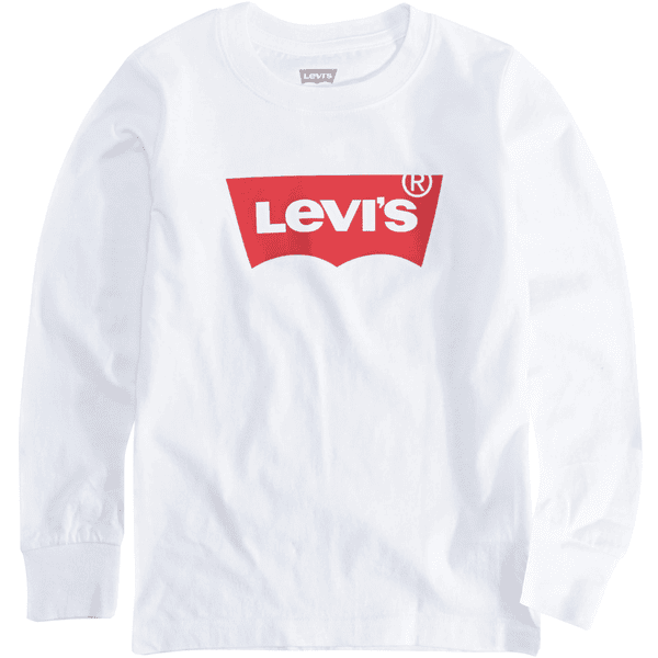 Levi's® Kids Maglia a maniche lunghe, bianco