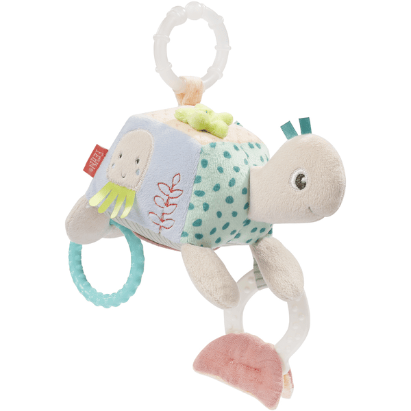 fehn® Peluche d'éveil tortue