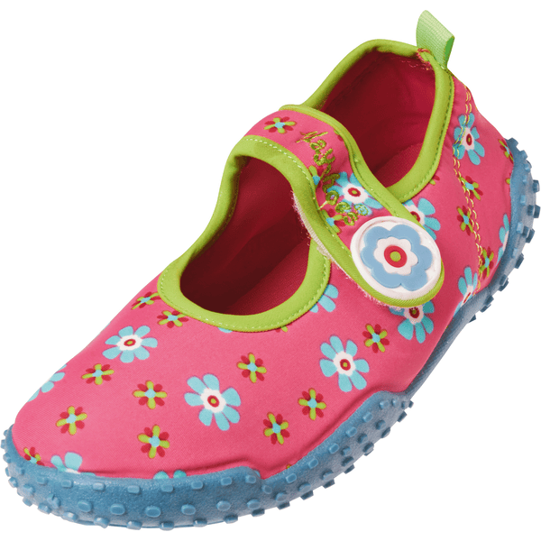 PLAYSHOES Girls UV Aqua boty květinkové pink