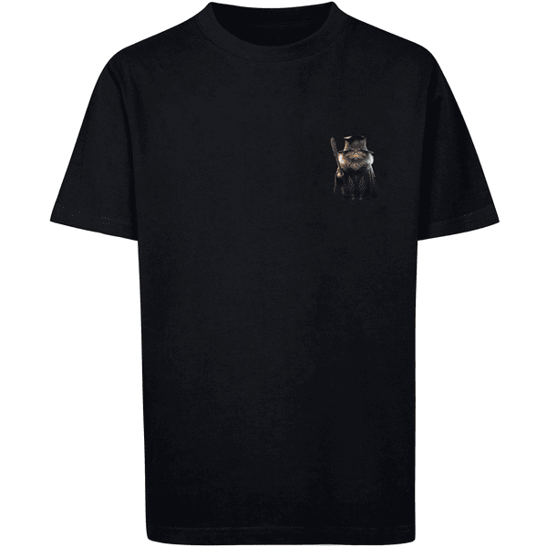 schwarz T-Shirt Cat F4NT4STIC TEE UNISEX Wizard