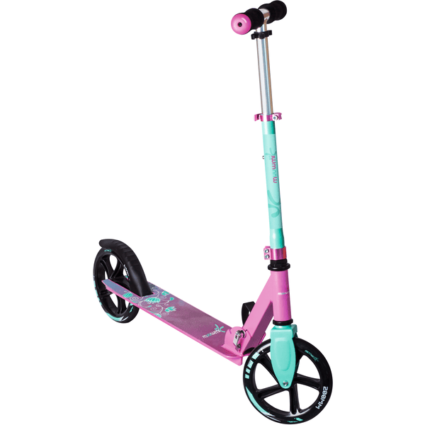 muuwmi Aluminium Scooter 200 mm pink-türkis