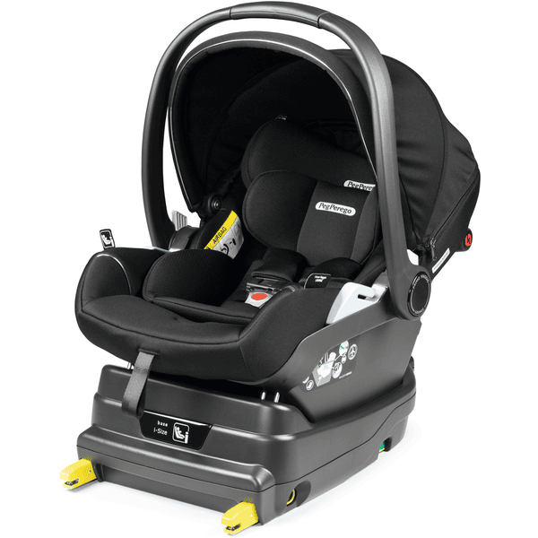 Peg Perego Siège auto cosy Primo Viaggio Lounge Black Shine, base i-Size noir