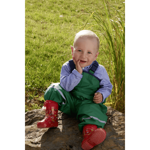 Playshoes Salopette de pluie enfant vert