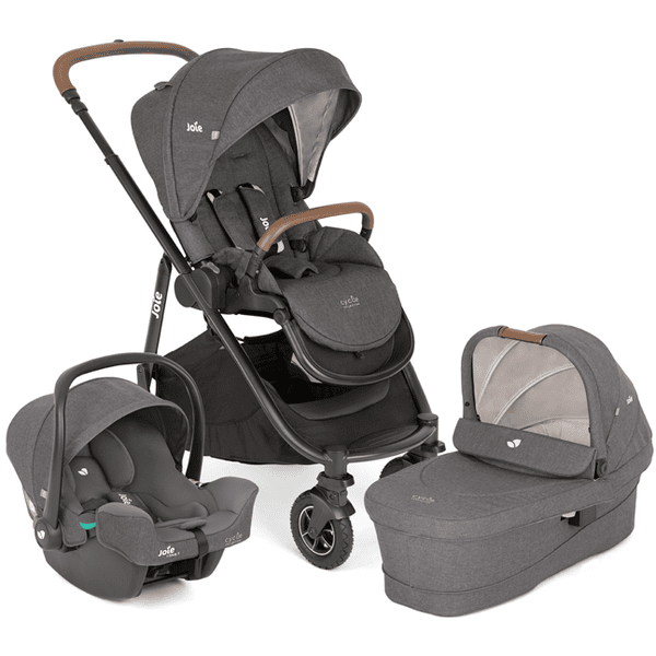 Joie cycle Kinderwagen Versatrax Trio Set Shell Gray