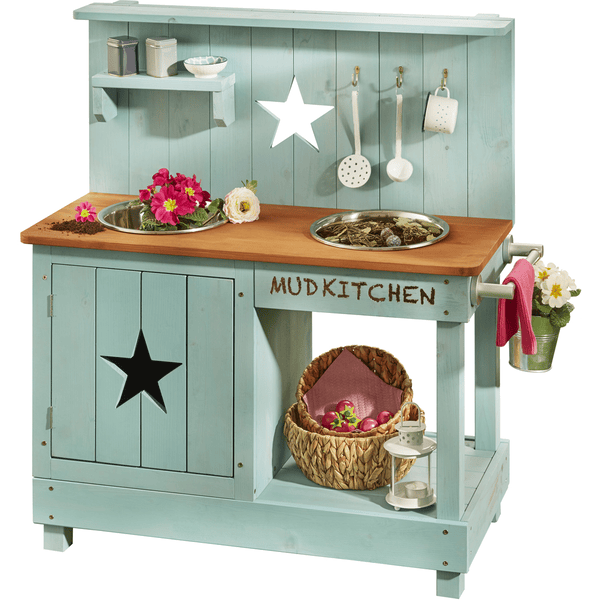 "MUDDY BUDDY ® Mud kitchen "" Adventure r Star"", bensinblå"