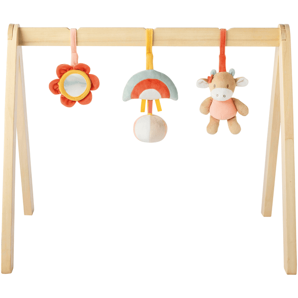 Nattou Træbue med hængende legetøj