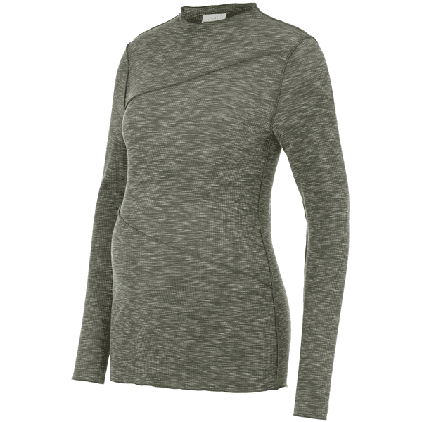 mama;licious Skjorte til gravide MLREEVE L/S JRS TOP