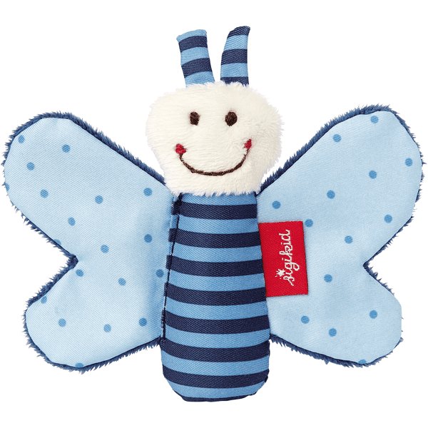 sigikid® Greifring Knister-Schmetterling blau Red Stars Collection