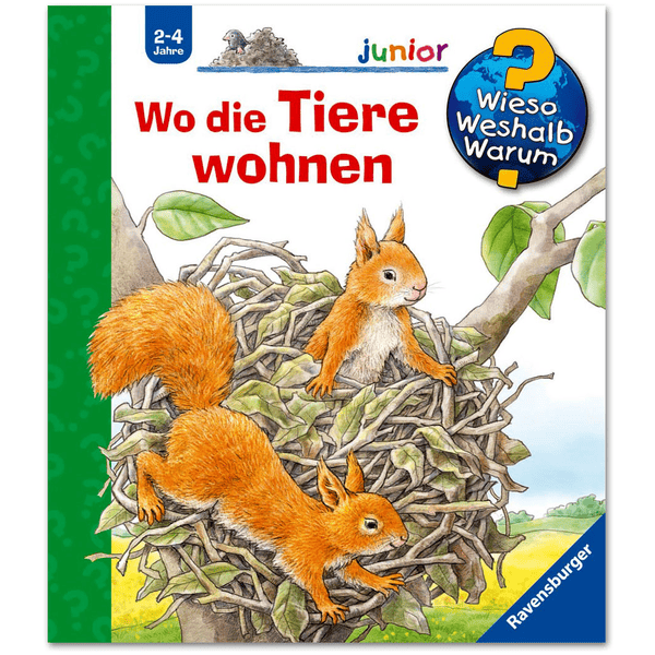 Ravensburger Wieso? Weshalb? Warum? Junior 46: Wo die Tiere wohnen