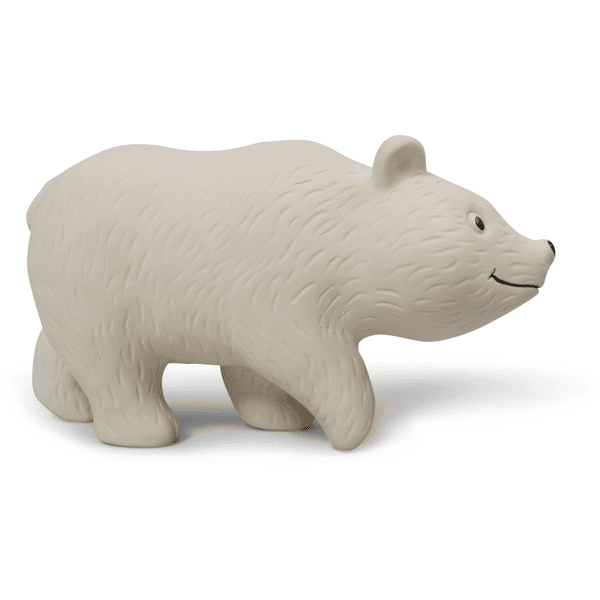 Filibabba  Pierścień do ząbkowania z naturalnego kauczuku - Polly the Polar Bear