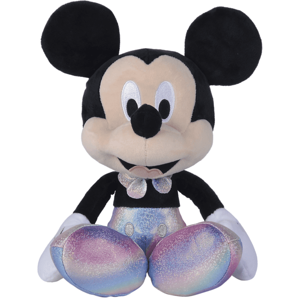 SIMBA Peluche Mickey Scintillant Disney 100ème Anniversaire 35 cm pas cher  