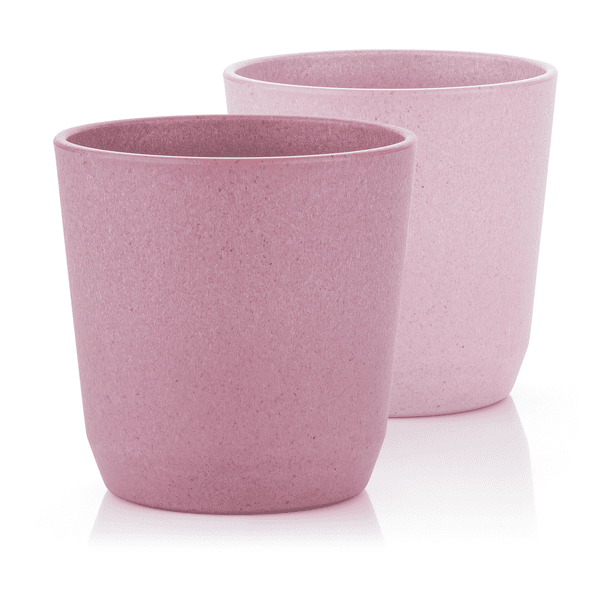 reer Juego de 2 tazas de cultivo, rosa