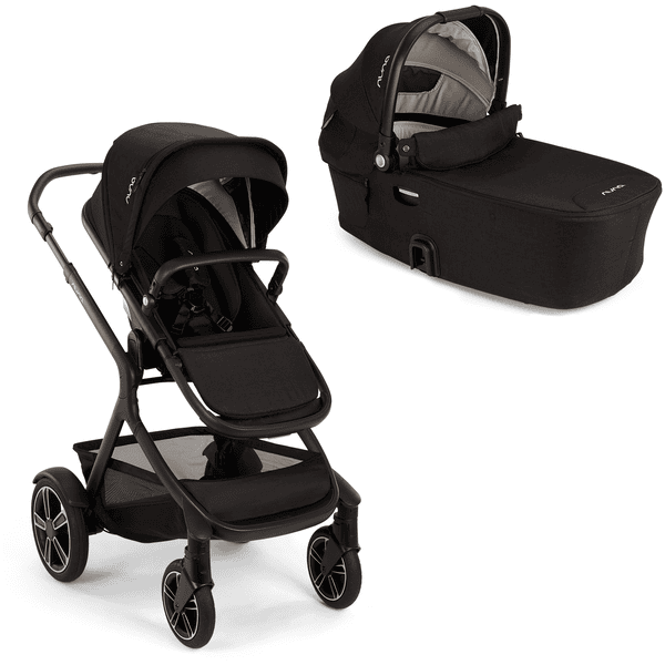 Nuna Kinderwagen inkl. faltbare Babywanne DEMI next Caviar