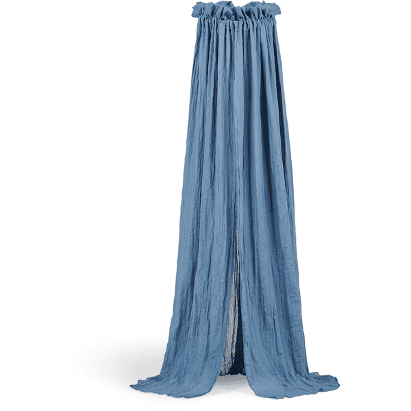 Jollein Baldakijn bedhemel Vintage jeans blauw 155 cm
