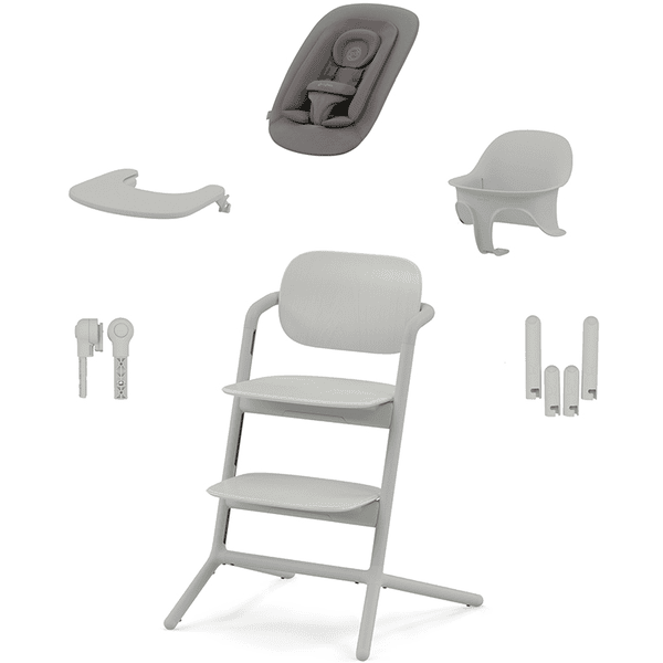 cybex GOLD Hochstuhl Lemo 4 in 1 Set Suede Grey