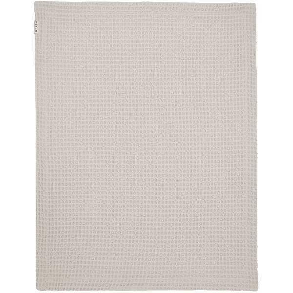 MEYCO Cotton Babyfilt våffla grå 100 x 150 cm