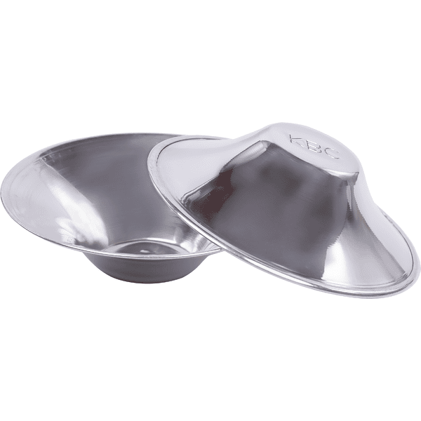 KOALA BABYCARE® Brusthütchen standard, silber