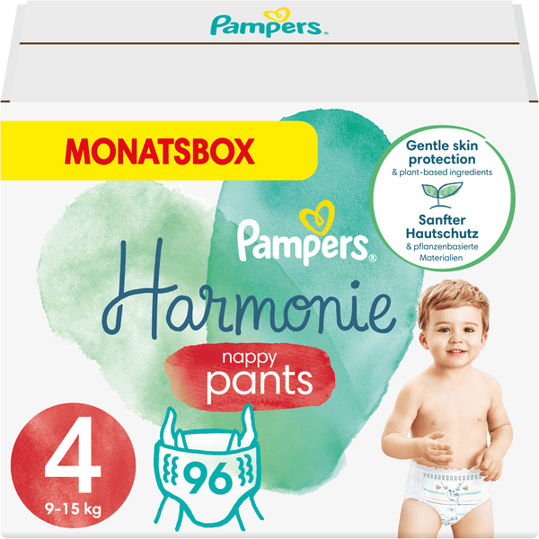 Pampers Harmonie Pants, rozmiar 4 Maxi, 9-15kg (1x 96 pieluszek)