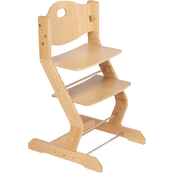 tiSsi® Chaise haute enfant naturel, bois 

