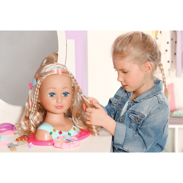 Tête à coiffer et à maquiller Baby born Sister dès 3 ans acheter à prix  réduit