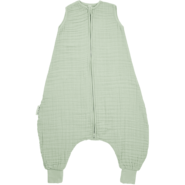 MEYCO Surpyjama bébé mousseline de coton uni soft green