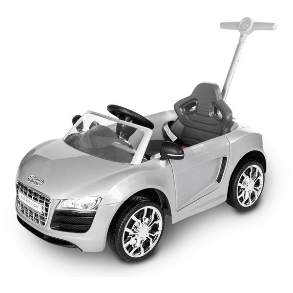 Pink audi on sale push car