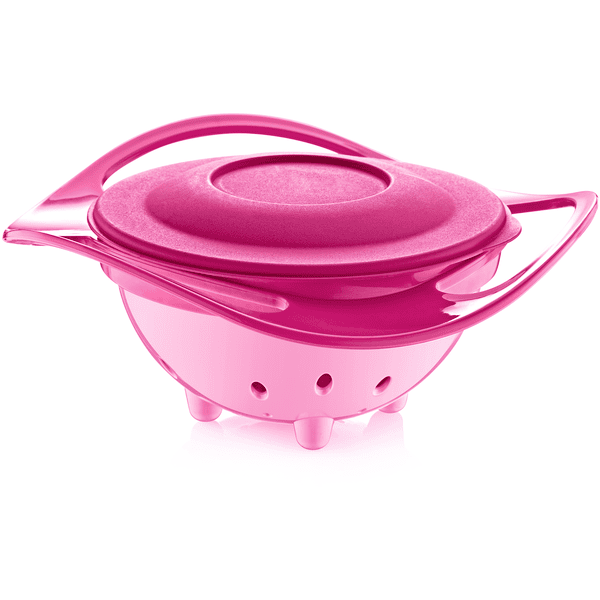 babyJem Wonder skål för att äta rosa