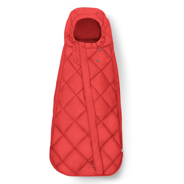 cybex GOLD Fußsack für Babyschalen Snogga Mini Hibiscus Red