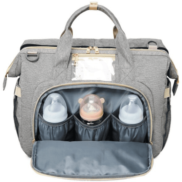 Borsa porta pannolini con stampa 'stelle' - GRIGIO - Kiabi - 22.00€