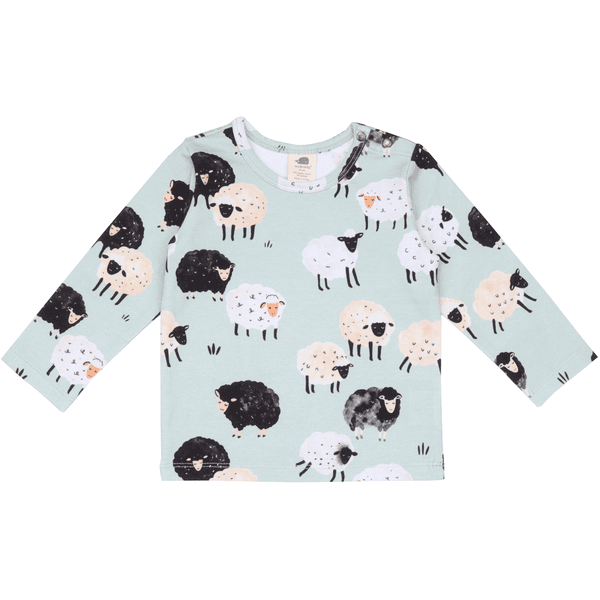 Wal kiddy Maglia Fluffy Sheeps verde