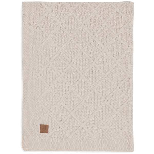 jollein Decke Check Knit Outmeal 75 x 100cm