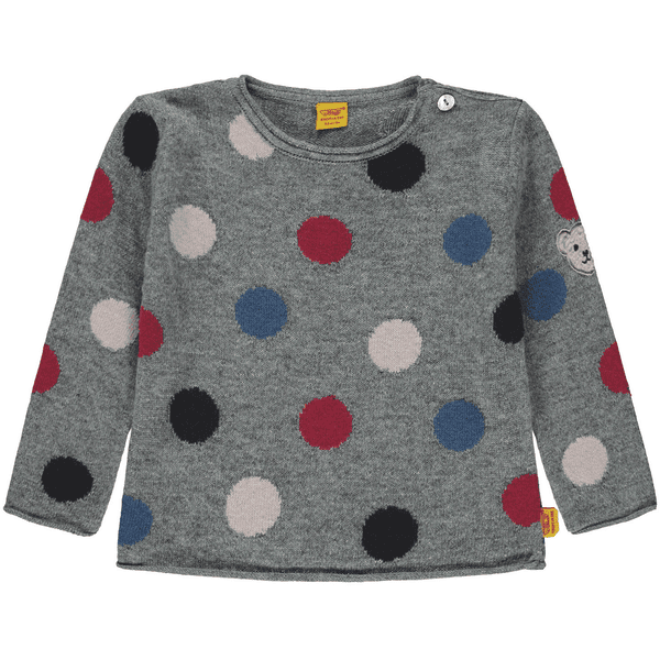 Steiff Girls Jersey, gris