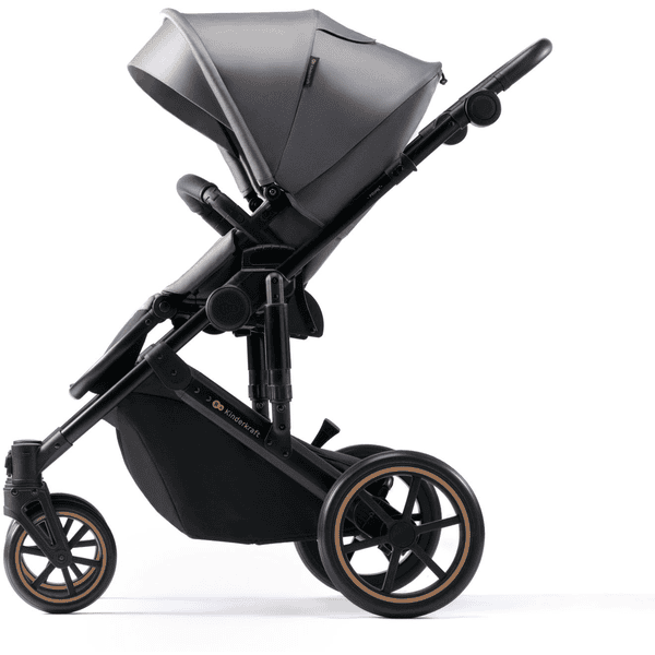 Kinderkraft Passeggino combinato PRIME 2 2 in 1 Shadow Grigio 