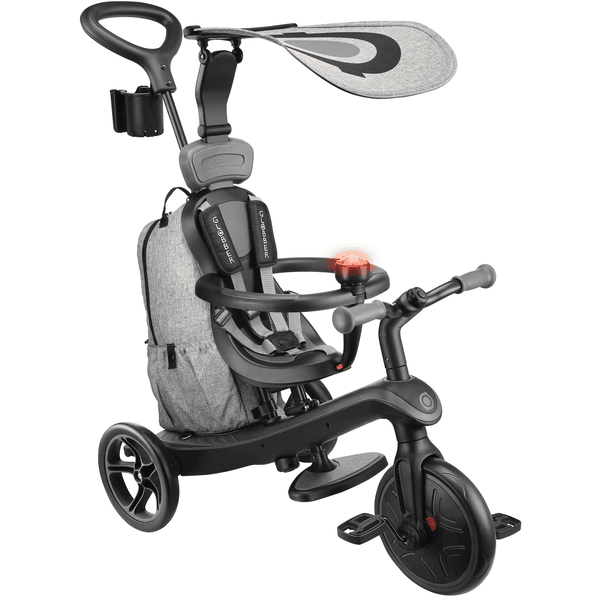 GLOBBER EXPLORER TRIKE 4in1 grau Deluxe Play