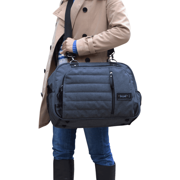 BABY ON BOARD Sac langer Daily Smoke gris roseoubleu.fr