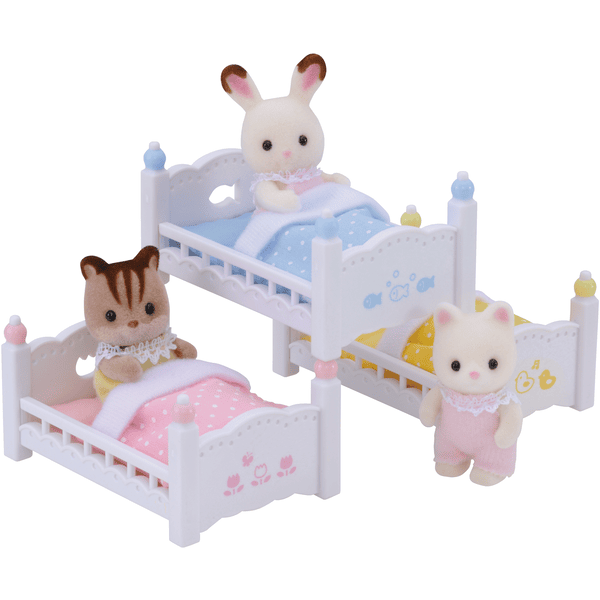 Sylvanian Families® meubelset driedelig babybed voor minipop