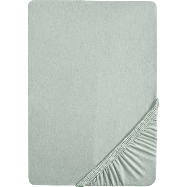 roba Fitted Sheet Jersey Lil Planet frosty green 40x90 cm/ 45x90 cm