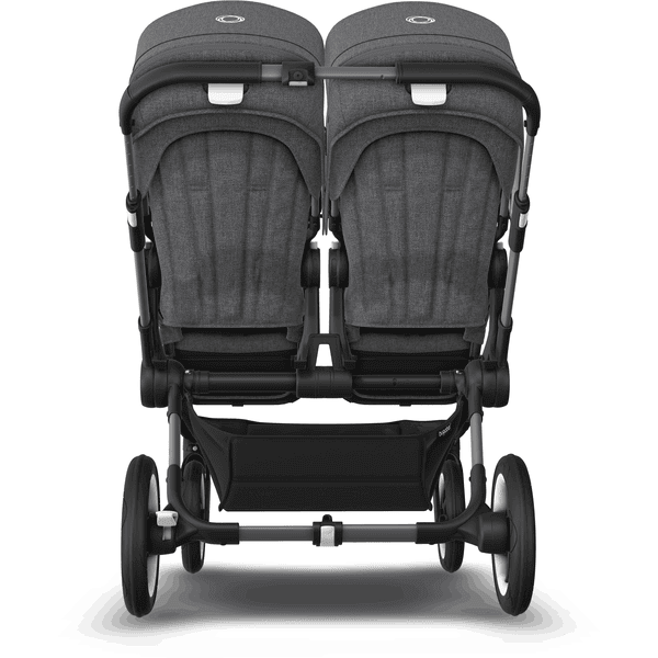 bugaboo Kinderwagen Donkey 5 Twin Complete Graphite Grey Melange