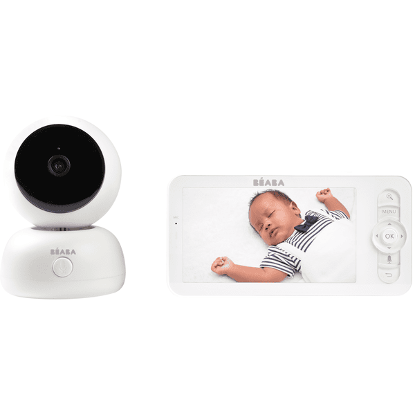 BEABA® Baby monitor con telecamera ZEN Premium, bianco