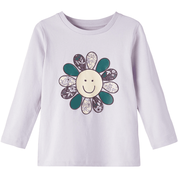 name it Langarmshirt Nmfsilja Orchid Petal