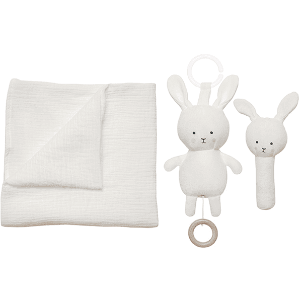 Jabadabado Geschenkset Bunny, weiß