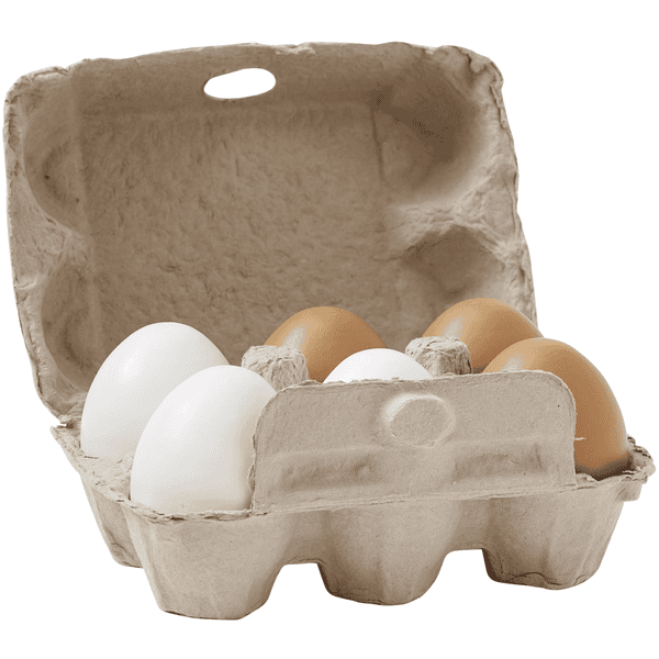 Kids Concept  caja de huevos 6 piezas Bistro 
