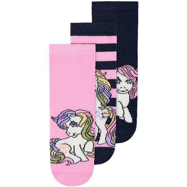 name it Lot de 3 chaussettes My Little Pony Dark Sapphire